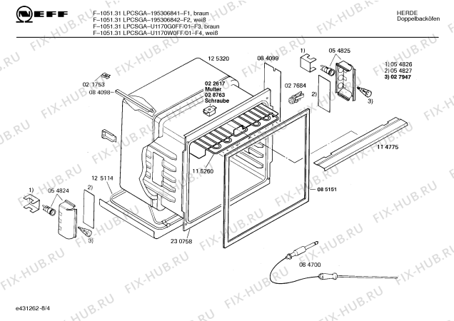 Схема №1 U1170W0FF JOKER 565 с изображением Индикатор для духового шкафа Bosch 00115809