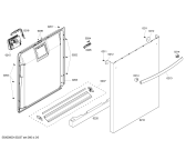 Схема №1 SHX3AM02UC с изображением Вставка для ручки для посудомоечной машины Bosch 00612324