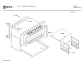 Схема №1 U1150W2GB 1051-2 с изображением Панель для духового шкафа Bosch 00286073