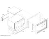 Схема №1 PODM301J с изображением Ручка управления духовкой для духового шкафа Bosch 00626590