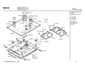 Схема №1 PME675K01E с изображением Решетка для плиты (духовки) Bosch 00473106