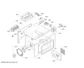 Схема №2 BS274110E с изображением Силовой модуль для плиты (духовки) Bosch 00665970