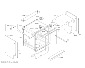 Схема №2 SMU53M82SK SuperSilence с изображением Передняя панель для посудомоечной машины Bosch 00746285