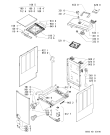 Схема №1 AWE 4526 с изображением Обшивка для стиралки Whirlpool 480111101741