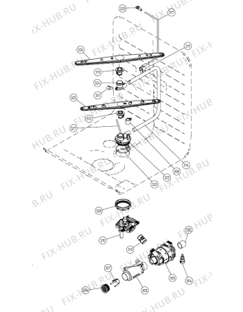 Схема №4 D3530 KO   -SS FH 60 (900001285, DW20.4) с изображением Кабель для посудомоечной машины Gorenje 230417