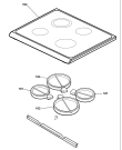 Схема №2 EW74X (F053284) с изображением Обшивка для плиты (духовки) Indesit C00259992