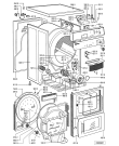 Схема №1 TRA 5340 с изображением Вставка для электросушки Whirlpool 481245219955