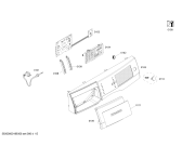 Схема №3 WM12P2E88W iQ300 с изображением Крышка для стиралки Siemens 00687849