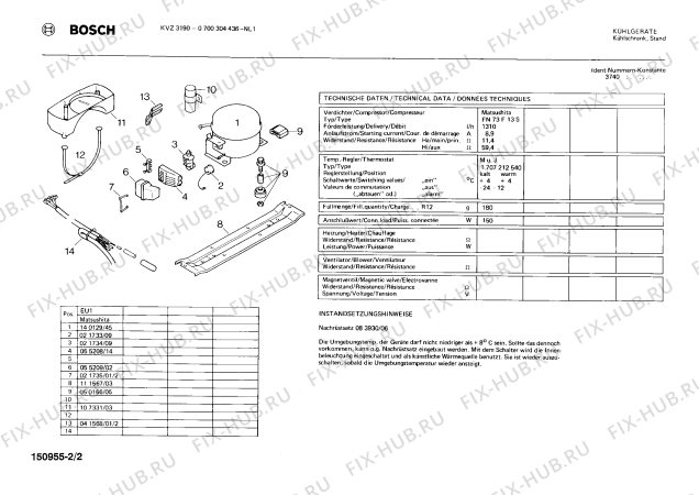 Схема №1 0700304418 KS328VZ с изображением Корзина для холодильника Bosch 00112383
