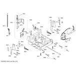 Схема №3 S59M43X0EU с изображением Рамка для электропосудомоечной машины Bosch 00661481