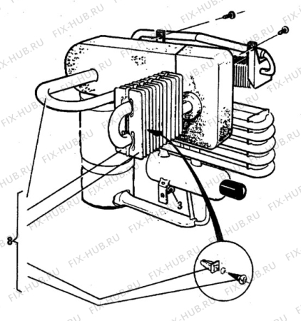 Взрыв-схема холодильника Electrolux RE2000 - Схема узла C20 Cold, User manual E