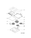 Схема №1 AKT8130NE (F101541) с изображением Поверхность для плиты (духовки) Indesit C00397833
