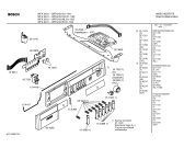 Схема №2 WFK2401AU WFK2401 с изображением Панель управления для стиралки Bosch 00351493