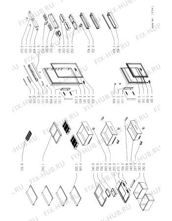 Схема №1 KGC 3552/0-T с изображением Вноска для холодильника Whirlpool 481946078352