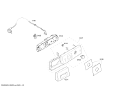 Схема №1 WTS84503FG с изображением Панель управления для электросушки Bosch 00667056