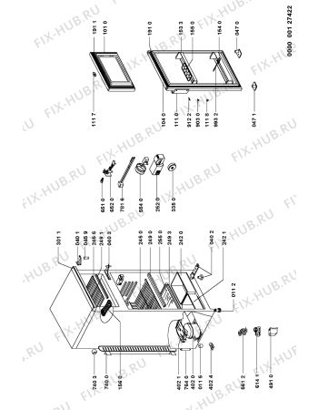 Схема №1 578 260 с изображением Электрокомпрессор для холодильника Whirlpool 481236038674