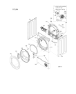 Схема №2 TCL83B6PZEU (F076882) с изображением Емкоть для порошка для стиральной машины Indesit C00295495