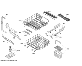 Схема №4 SGI55E75EU с изображением Передняя панель для электропосудомоечной машины Bosch 00647529