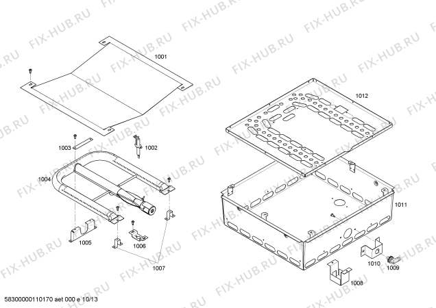 Схема №2 PG486GEBS с изображением Кабель для плиты (духовки) Bosch 00496008