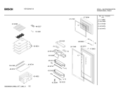 Схема №1 KSV33642 с изображением Дверь морозильной камеры для холодильной камеры Bosch 00478544