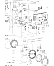Схема №3 AWO/D 7721 с изображением Модуль (плата) для стиралки Whirlpool 481221470521