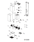 Схема №1 208355404849PRF01462 с изображением Труба для электровытяжки Whirlpool 488000537677