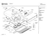 Схема №1 2MB60W с изображением Панель управления для электровытяжки Bosch 00358050