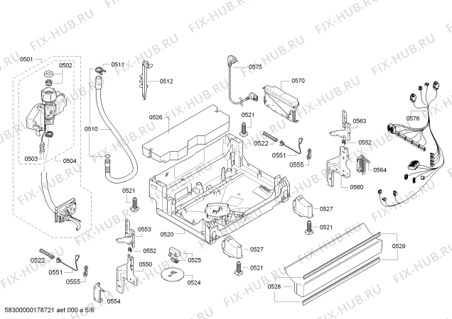 Схема №2 CG4A00S2 Constructa Energy, A++ с изображением Переключатель для посудомоечной машины Bosch 00627447