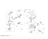 Схема №1 MUM54I00 с изображением Крышка для кухонного комбайна Bosch 12005141