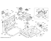 Схема №1 HBA78B760 с изображением Панель управления для духового шкафа Bosch 00706532