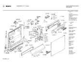 Схема №2 SMS5052FF с изображением Панель для электропосудомоечной машины Bosch 00285709