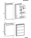 Схема №2 RFA52T (F040211) с изображением Дверь для холодильника Indesit C00142564