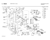 Схема №2 SMS3072 с изображением Панель для посудомоечной машины Bosch 00277855