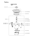 Схема №3 FE900138/701 с изображением Сосуд для кухонного измельчителя Moulinex MS-0A19338