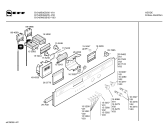 Схема №1 B1542B0GB B1542 BROWN с изображением Панель управления для духового шкафа Bosch 00299402