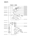 Схема №1 FNA241 с изображением Трубка для электрокофемашины Krups MS-0040269