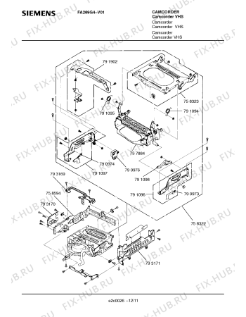 Схема №1 FA269G4 с изображением Ленточная катушка для холодильника Siemens 00758590