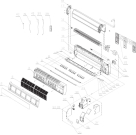 Схема №1 DECON 81 INU с изображением Электромотор для кондиционера DELONGHI DAU1730151