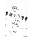 Схема №1 AE 909 A с изображением Уплотнитель для электровытяжки Whirlpool 481223318015