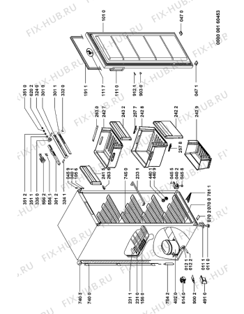 Схема №1 AFG8130 (F090740) с изображением Инструкция по эксплуатации для сплит-системы Indesit C00354903