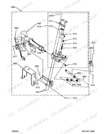 Схема №3 AWG846 3R LER 5437 JQ с изображением Электротаймер для сушильной машины Whirlpool 481228218887