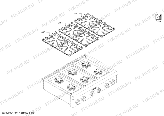 Схема №3 PSC366ZS с изображением Коллектор для электропечи Bosch 00143610