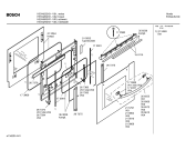 Схема №5 HEN4263 с изображением Панель управления для духового шкафа Bosch 00365902