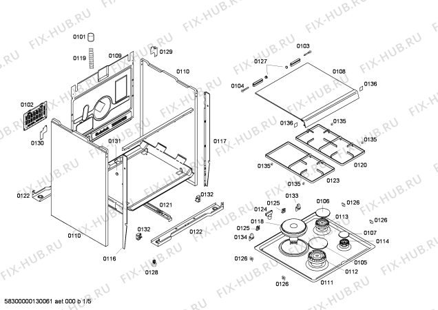 Схема №2 P1ACB37726 с изображением Ручка переключателя для плиты (духовки) Bosch 00610684