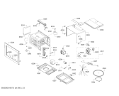 Схема №2 CN261150 с изображением Панель управления для свч печи Bosch 00740084