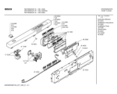 Схема №1 SHY56A02UC Bosch с изображением Панель управления для посудомоечной машины Bosch 00239228