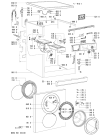 Схема №1 WAK 6260 с изображением Обшивка для стиралки Whirlpool 481245217654