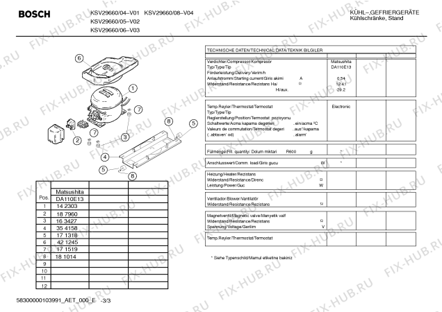 Схема №1 KGU40642 с изображением Крышка для холодильника Bosch 00419943