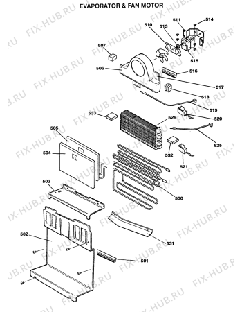 Схема №2 FF93S (F032931) с изображением Винтик для холодильника Indesit C00217846