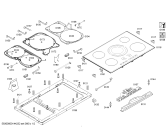 Схема №2 3EB990F IH6.1 - Standard с изображением Стеклокерамика для духового шкафа Bosch 00683165